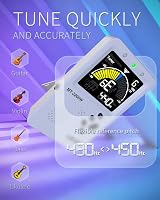 LEKATO Guitar Tuner Metronome 3 in 1 Rechargeable Digital Tuner view 4