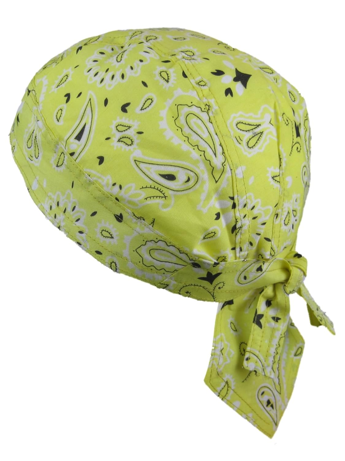 Bandana Fitted Yellow Paisley Amazon.co.uk Sports & Outdoors