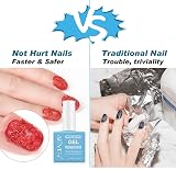 HUALIJIA Magic Nail Polish Remover 2 Pack 0.5 Fl Oz Gel Polish Remover view 5