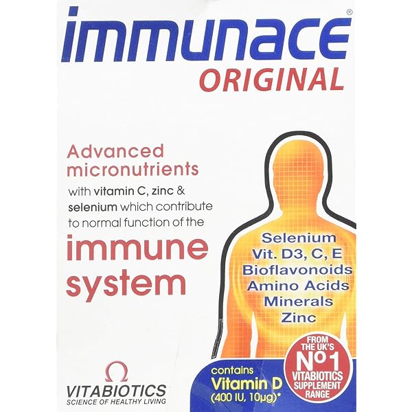 Amazon Com Vitabiotics Immunace For Immune Resistance And Cell Protection 30 Capsules Health Household