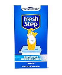 Fresh Step Drawstring Cat Litter Box Liners, Fresh