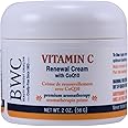 Beauty Without Cruelty Vitamin C Renewal Cream with CoQ10 – Premium Aromatherapy Face Cream, Vegan-Friendly & Cruelty-Free, 2 Oz