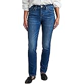 Jag Jeans Womens Ruby Mid Rise Straight Leg Jeans