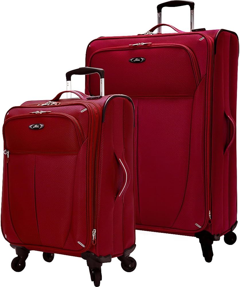 Skyway Mirage Superlight 2Piece Luggage Spinner Set 20" Carry On and 28" Upright