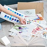 WSICSE Watercolour Pad A5 300GSM 30 Sheets Cold Press Cotton Paper view 6