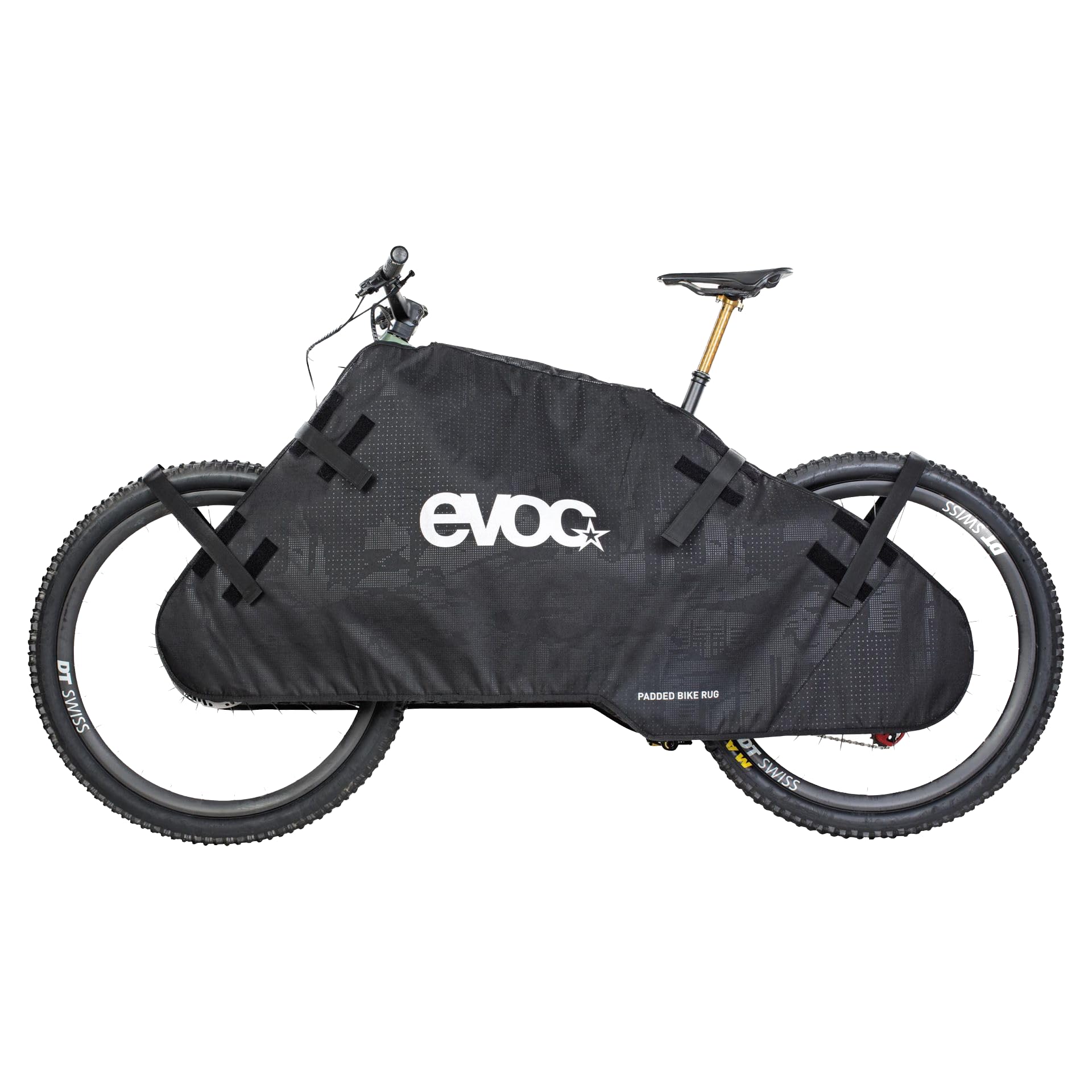 2021 EVOC PADDED BIKE RUG BIKE TRAVEL ACCESSORIES - Black - One Size (150x75x2cm)