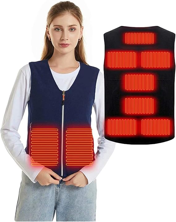 Amazon Trysimple ベスト 冬 電熱ベスト ヒーター付き インナーベスト Usb充電 5区 9区発熱 秋冬 メンズ レディース 袖なし フリースジャケット 最新版 速暖 防寒着 Dr 002a ベスト 通販