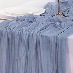 Socomi Dusty Blue Fall Thanksgiving Cheesecloth