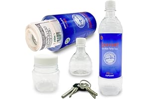 AZ-HOMEY Fake Water Bottle Diversion Safe - Ultimate Storage for Travel, Beach, Car to Store Valuables like Jewelry, Cash, Money, Coins, Car Keys - Storage Home Security
