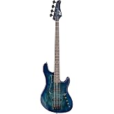 Cort GBFUSION4BB GB Series Fusion 4 Electric Bass Guitar Blue Burst | Includes gig bag