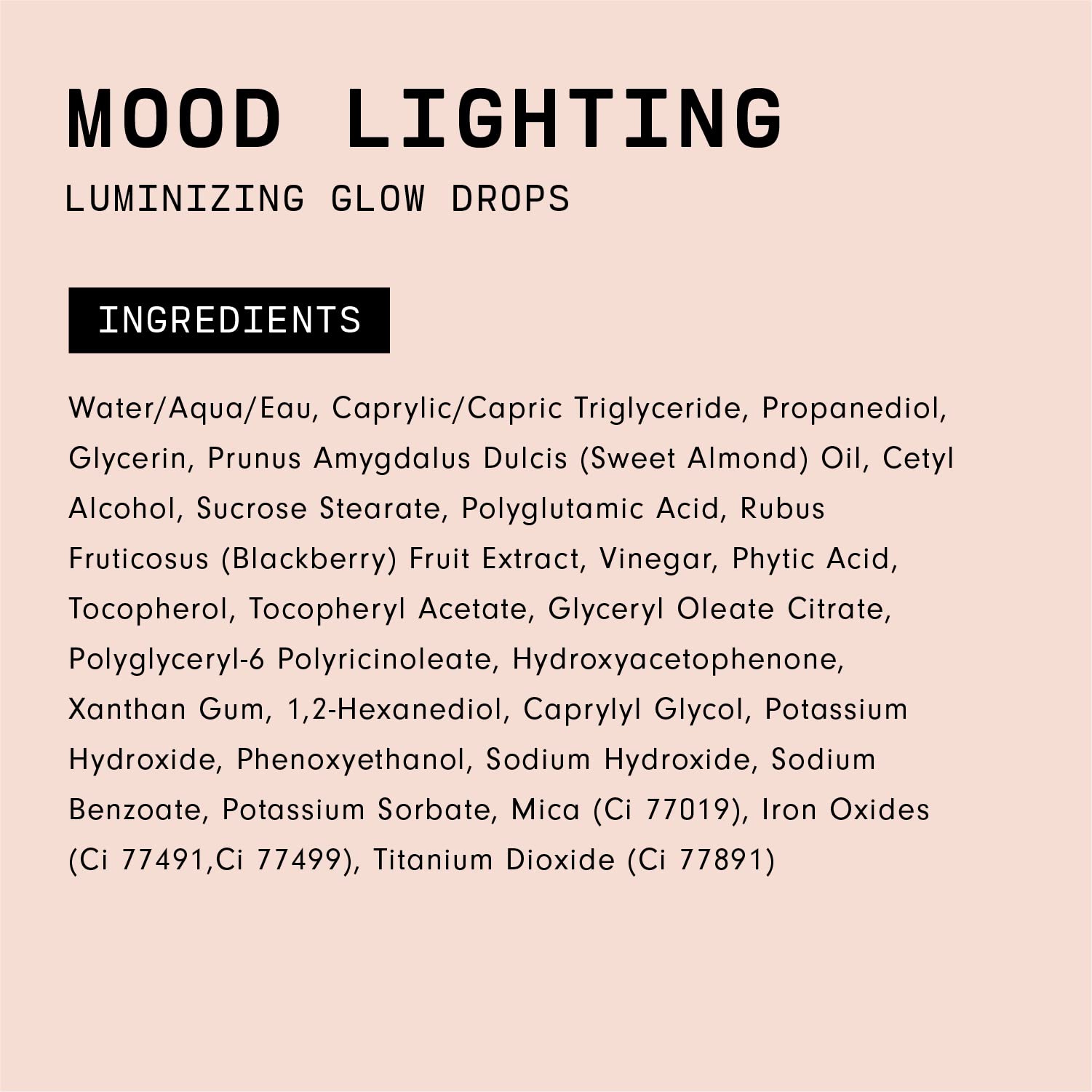 Versed Mood Lighting Luminizing Glow Drops, Sheer Golden - Liquid Highlight & Bronzing Drops with Illuminating Light-Reflecting Pigments - Antioxidants & Hydrating Hyaluronic Acid - Vegan (1 fl oz)