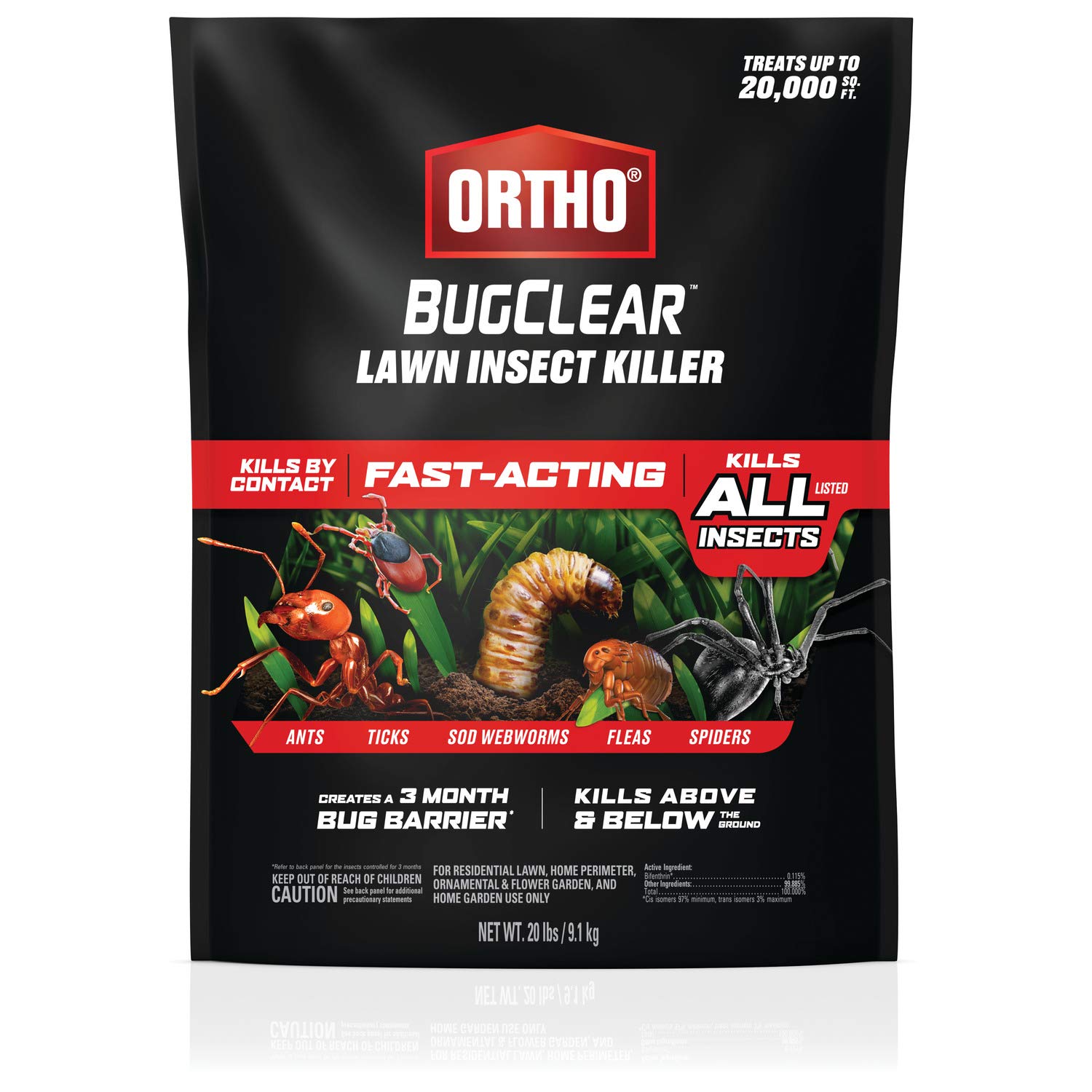 Buy OrthoBugClear Lawn Insect Killer Kills Ants, Ticks, Armyworms