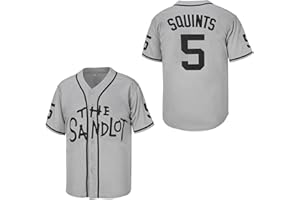 LUQIAOMAOYI Youth Sandlot #5 Michael Squints Fashion Kids Movie Baseball Jersey Stitched