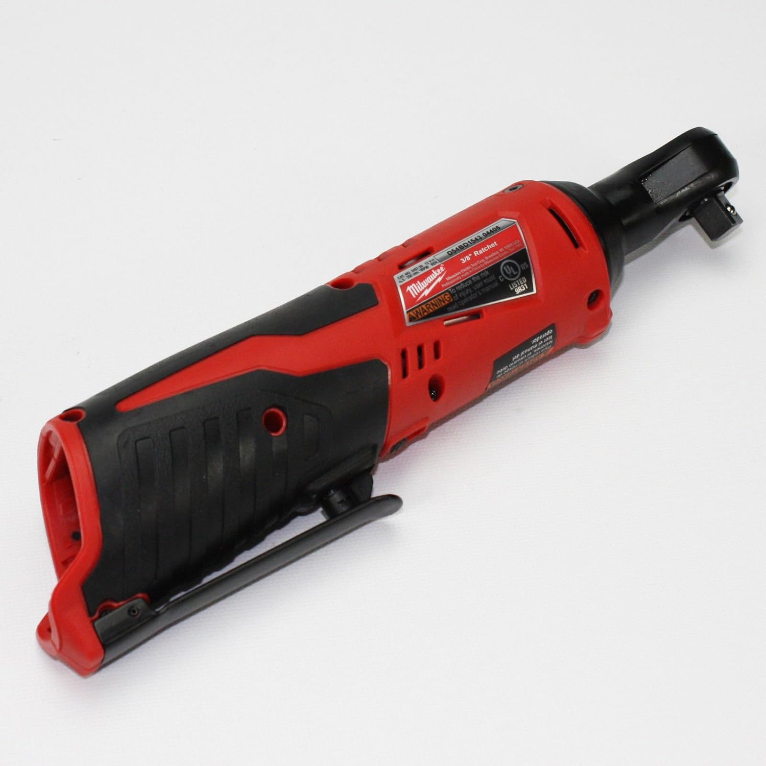 Milwaukee 2457-20 M12 Cordless 3/8" Lithium-Ion Ratchet (Bare Tool): Home Improvement