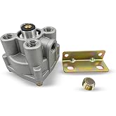 Torque 102626 R-12 Relay Valve With Vertical Delivery Ports Replaces Bendix | R-12 Relay Valve With Vertical Delivery Ports, Replacement For Bendix 102626