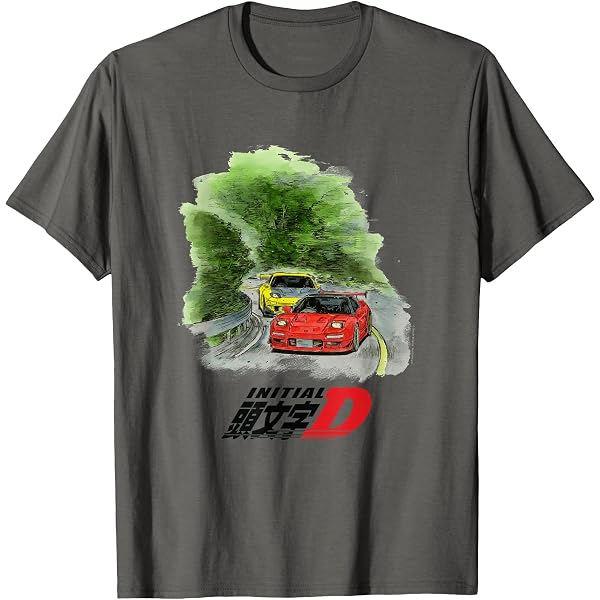 T-shirt vintage Initial D, film de course de sport automobile japonais - France