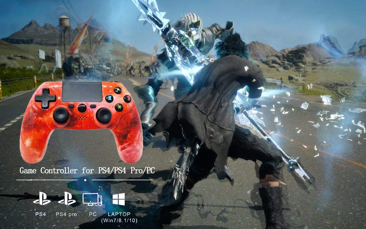 PS4 Controller Wireless Gamepad for Sony Playstation 4 Dual Shock 4 Sixaxis Remote Joystick with TouchPad and LED Bar