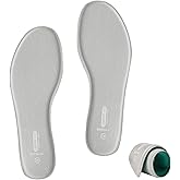 Memory Foam Insoles for Women Comfort Replacement Shoe Inserts for Women Work Boot,Running Shoes,Hiking Shoes,Sneaker,Cushions Shock Absorbing Inner Soles for Foot Pain Relief,Gray US9
