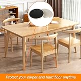 Shintop 12pcs 2 Inch Furniture Sliders Self Adhesive Beige Be 2in view 5