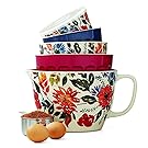 Melamine 10-Piece Nesting Bowl Set with Lids