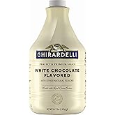Ghirardelli Chocolate White Chocolate Flavored Sauce, 5 Pounds 7.3 Oz (2.47 Kg) Package