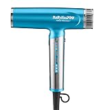 BaBylissPRO Nano Titanium Light Ionic High-Speed Hair Dryer with Diffuser, Portable Travel Blow Dryer, Professional Styling Tool Set, 9 Heat/Speed Settings, Dual Voltage, for All Hair Types