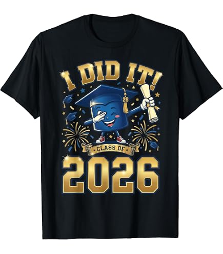 Amazon.com: Class Of 2026 T-Shirt : Clothing, Shoes & Jewelry