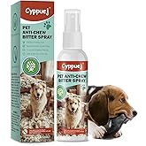 No Chew Spray for Dogs Cats,Bitter Apple Spray for Puppy to Protect Furniture Shoes Belongings, Natural Dog Anti Bite Trainin