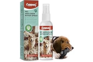 No Chew Spray for Dogs Cats,Bitter Apple Spray for Puppy to Protect Furniture Shoes Belongings, Natural Dog Anti Bite Trainin