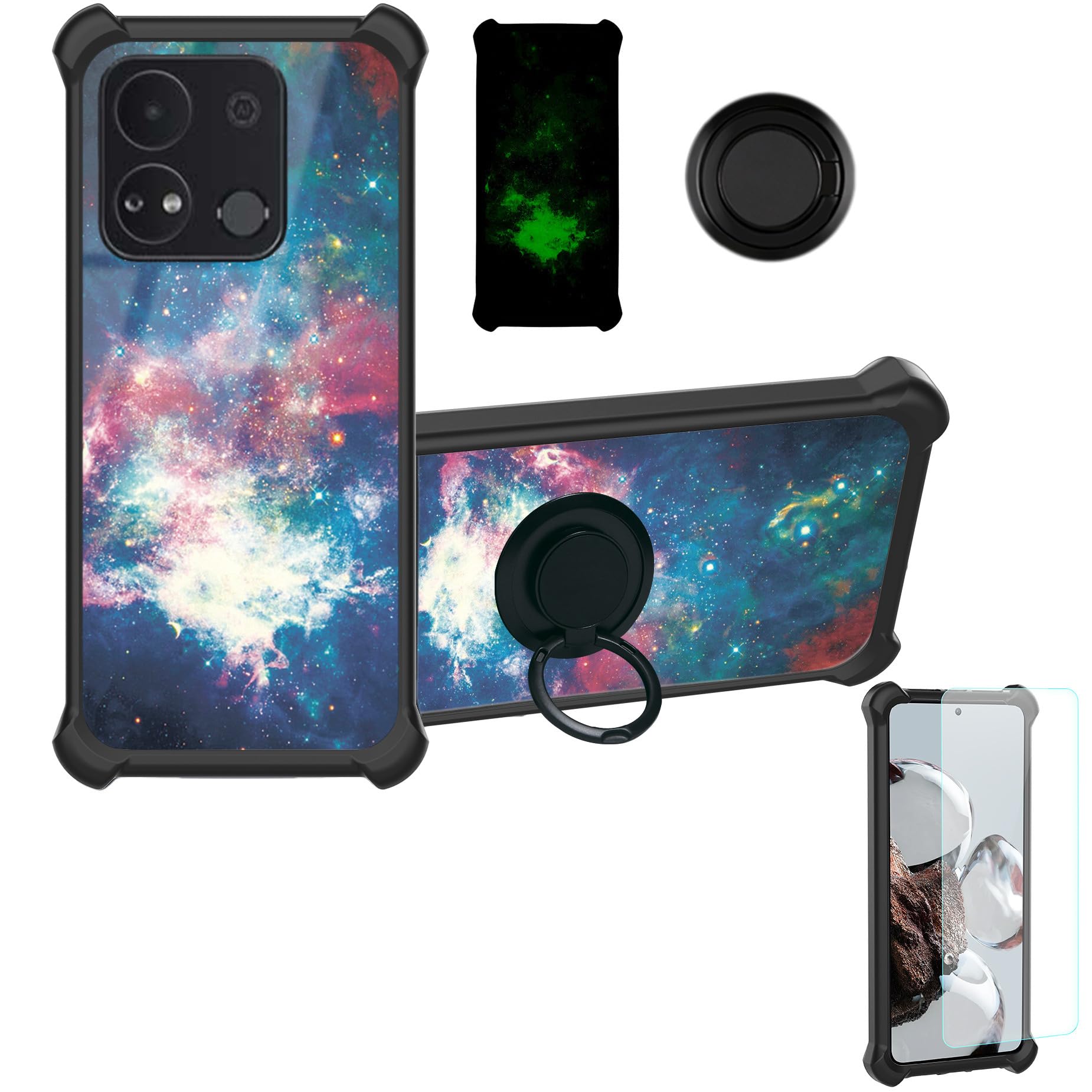 jioeuinly Case for Itel A04 Case Compatible with