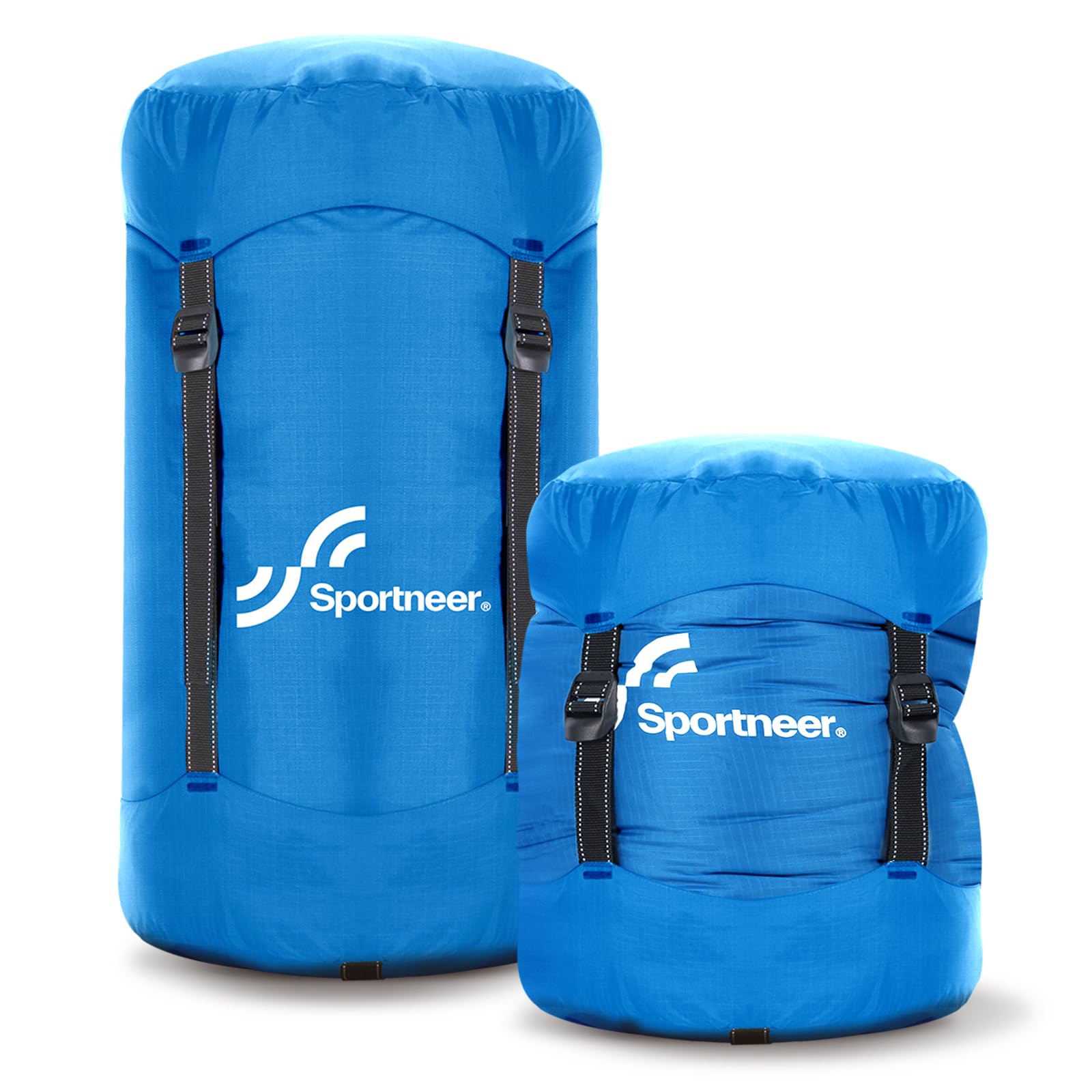 Photo 1 of Sportneer Compression Sack, 13L/20L/40L/50L Sleeping Bag Stuff Sack, Tear-Resistant Ultralight Sleeping Bag Compression Sack-Space Saving Gear for Camping Hiking Travel