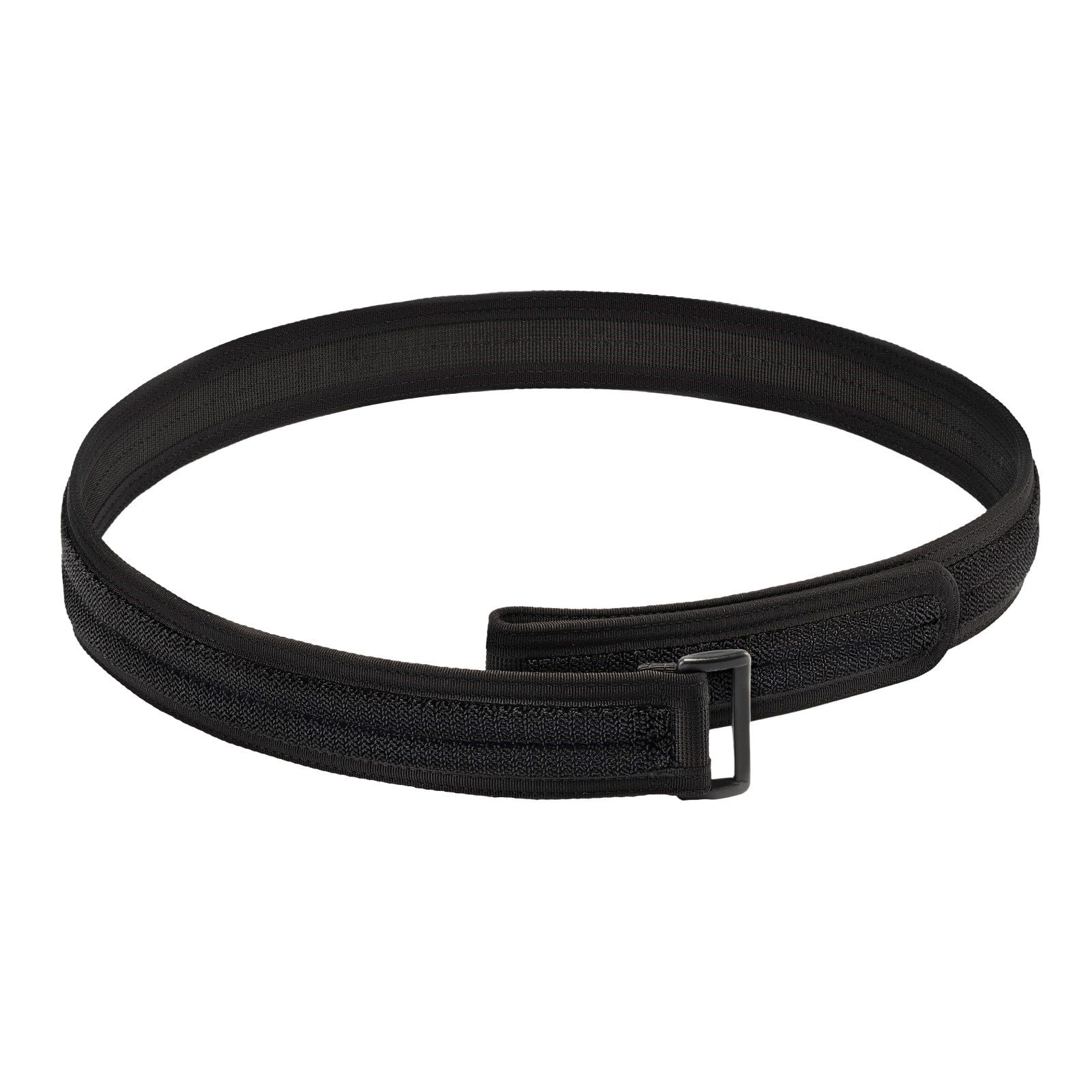 Photo 1 of TACNEX Loop Liner Inner Belt Tactical/Combat/Range/Duty/Outer Underbelt w/Hook Lining Rigid EDC CCW Gun Belt for Men Concealed Carry No Metal Simple Nylon Work Waistband M
