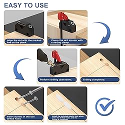 Dowel Jig X for Angled Dowel Joints, Dowel Jig Kit