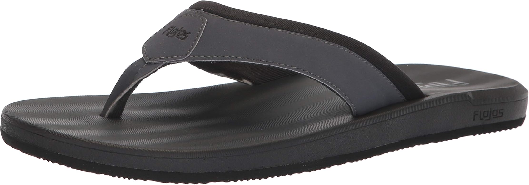flojos black sandals