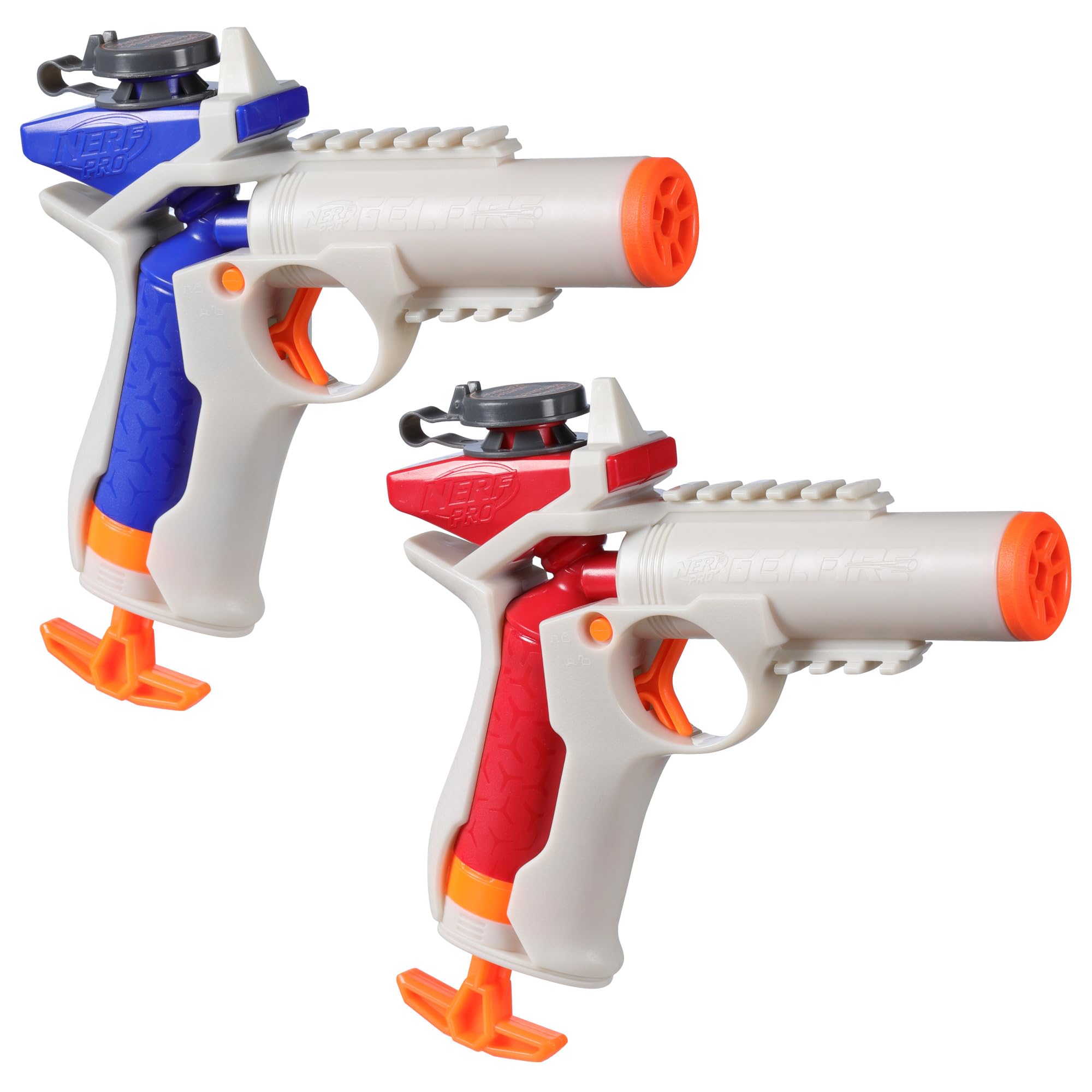 Nerf Pro Gelfire Versus Pack Includes 2 Blasters, 4,000 Gelfire Rounds, 60 Round Capacity, T-Pull Priming, 2 Eyewear, Gifts for Teens Ages 14+