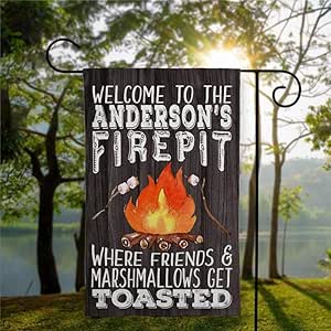 DONL9BAUER Bandera de jardín con bandera de chimenea vertical de doble