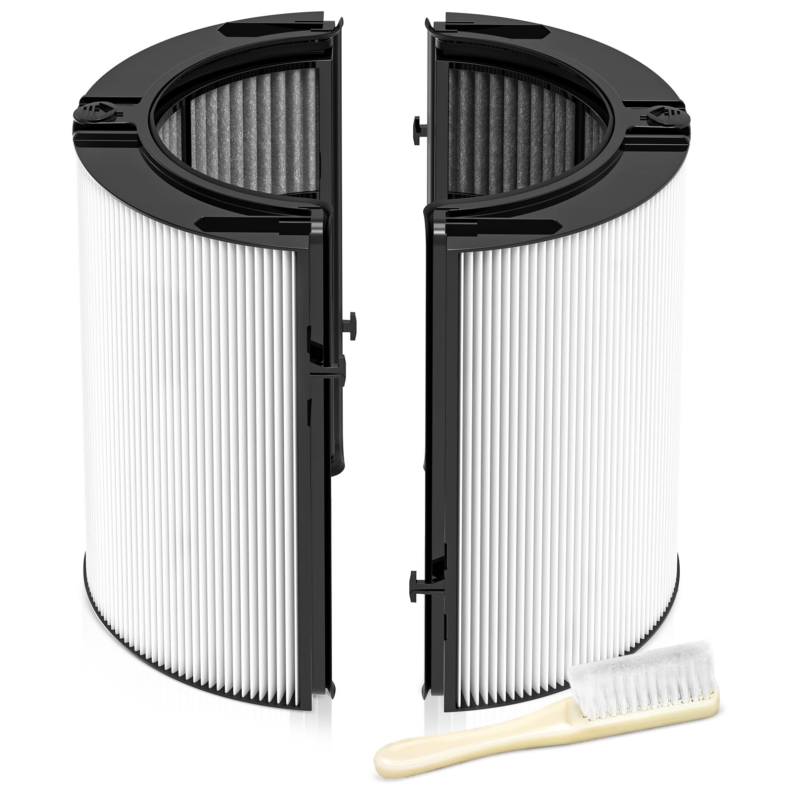 Photo 1 of 1 Pack 360 Combi Glass HEPA + Carbon Air Purifier Filter Replacement for Dyson HP10 HP07 TP10 TP09 TP07 TP06 TP04 TP4A HP04 HP06 HP09 HP4B PH01 PH02 PH03 PH04 PH3A DP04 Pure Cool Hot Humidify Fan