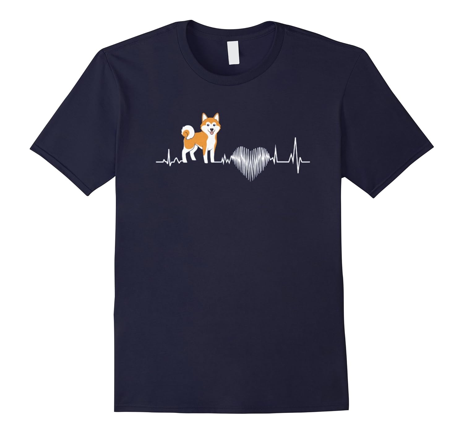 Shiba inu Heartbeat Tee Shirts-ANZ