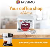 Tassimo Costa Americano Coffee Pods 16 T DISCs Pack of 5 80 Drinks view 2