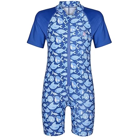 Juicy Bumbles UV Badebekleidung Baby und Kinder - Baby UV Schutzkleidung - Baby Badeanzug - Einteiliger Schutzkleidung Kleink