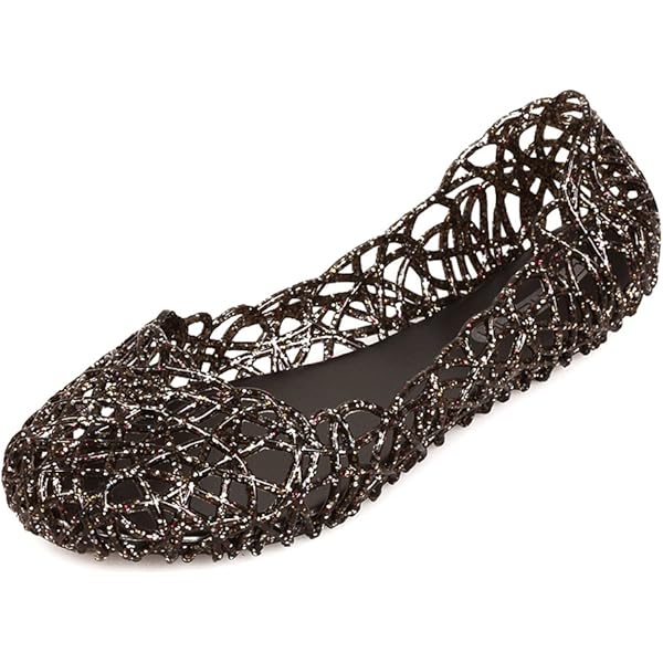 Jelly Mesh Ballerine da donna per adulti, sandali in gelatina