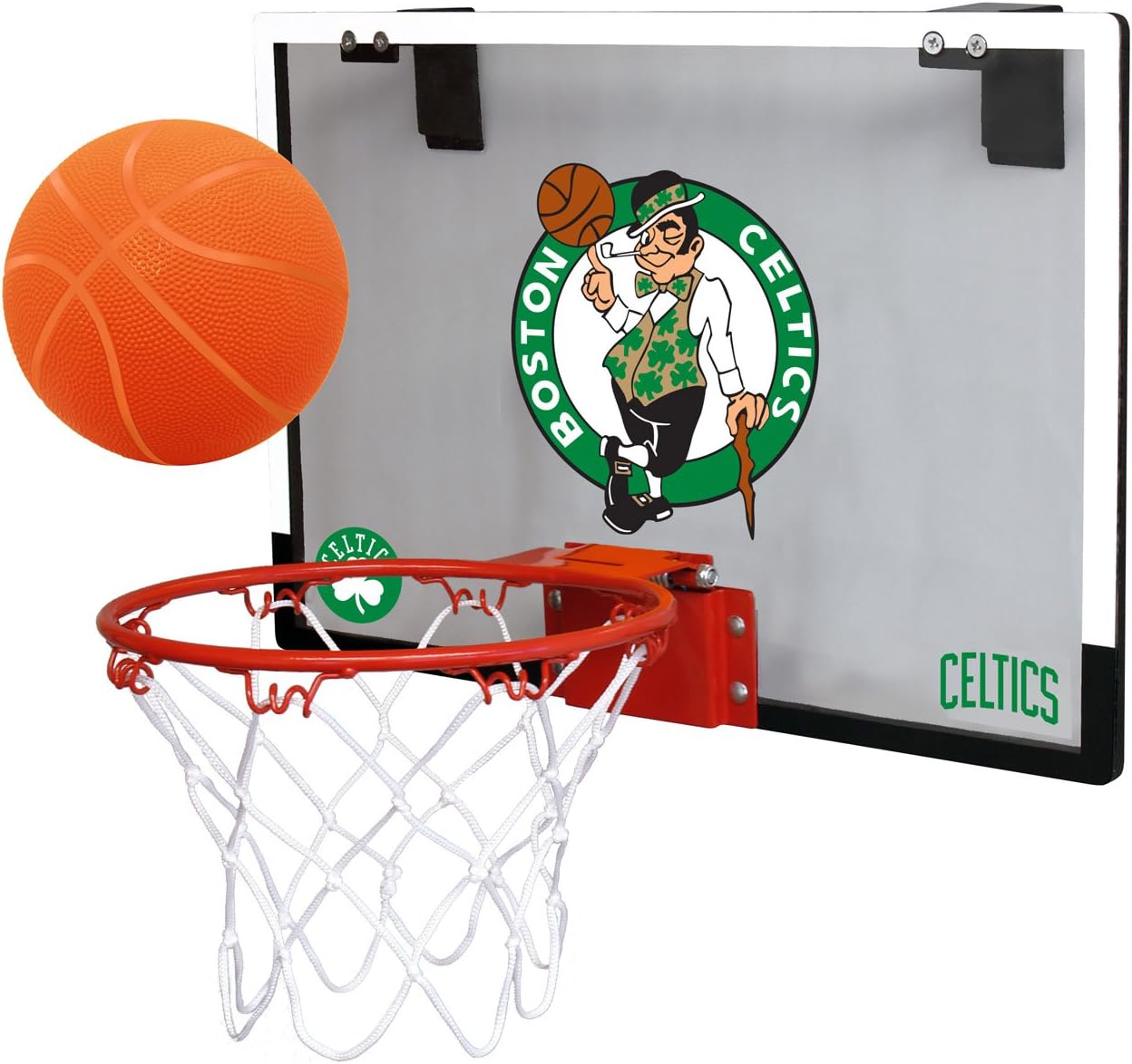 NBA Oklahoma City Thunder Game On Indoor Basketball Hoop & Ball Set: Sports & Outdoors