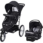 Baby Trend Journey Jogger Travel System with EZ-Lift Infant Car Seat, Stellar Black