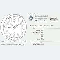 Roymnie Wall Clock for Kids Learning to Tell Time