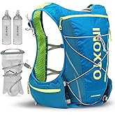 INOXTO Hydration Vest Backpack,Lightweight Water Running Vest Pack with 1.5L Water Bladder Bag Daypack for Hiking Trail Running Cycling Race Marathon for Women Men