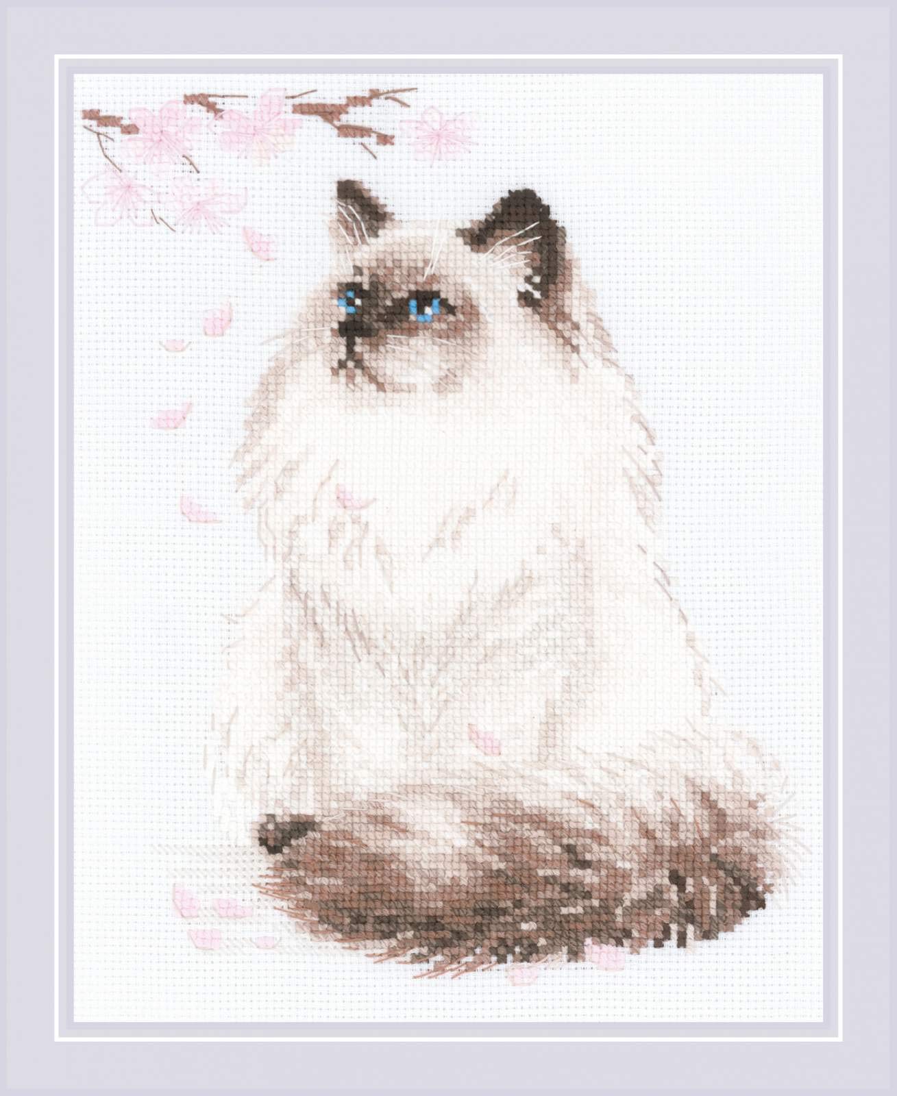 RIOLIS Cross Stitch Kit - 1878 - Meow-Zen