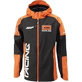 KTM Team Hardshell Waterproof and Windproof Hooded Jacket