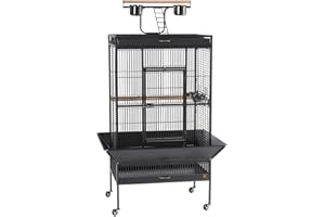 PH PREVUE HENDRYX Prevue Hendryx Signature Select Series Wrought Iron Bird Cage in Black
