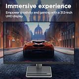 Lenovo L32p-30 32 Inch 4K UHD 2160p PC Monitor 60Hz 6ms HDMI USB USB-C view 5