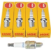 NGK 6535 Standard Spark Plug - CR5HSB, Pack of 4 | OEM replacement, replaces Honda 98056-55717 98056-55757 Autolite 4194 Bomag 5748175 Multiquip 9805655777, 130-340-4